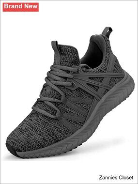 ✨ Womens Slip On Running Sneakers Walking Tennis Shoes Lightweight Breathable